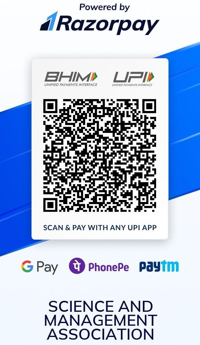 Scan to donate to SAMA via UPI
